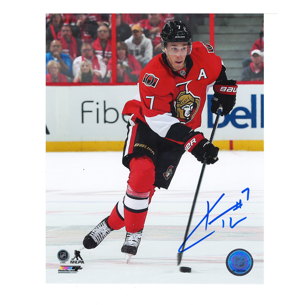 KYLE TURRIS Signed Ottawa Senators 8 X 10 Photo - 70316