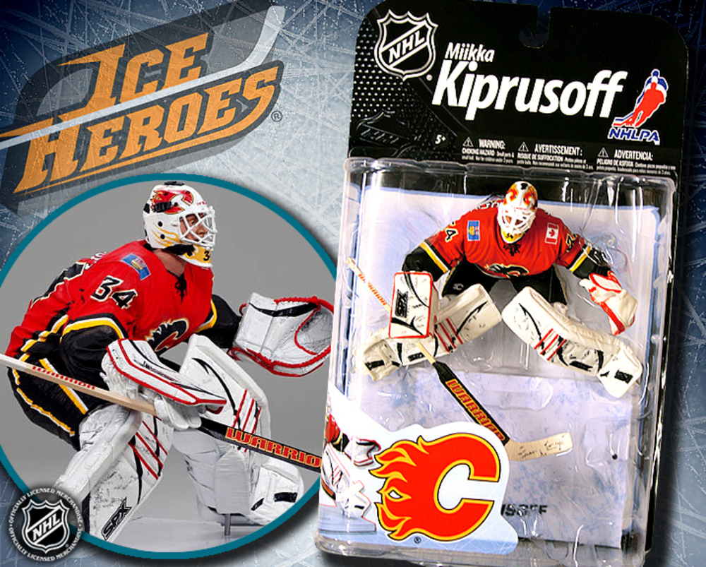 MIIKKA KIPRUSOFF Mcfarlane 22 Figure - MIB - Calgary Flames