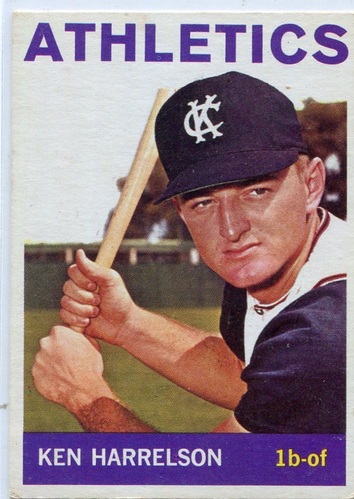 1964 Topps #419 Ken (Hawk) Harrelson Rookie Card