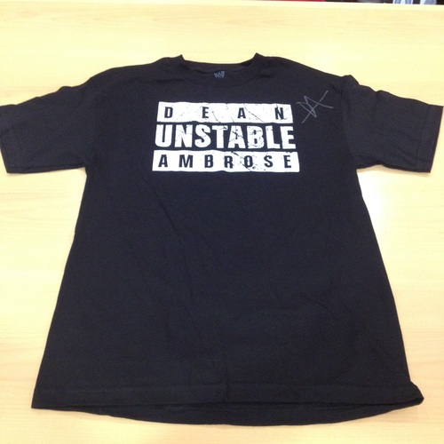 Dean Ambrose SIGNED Authentic T-Shirt