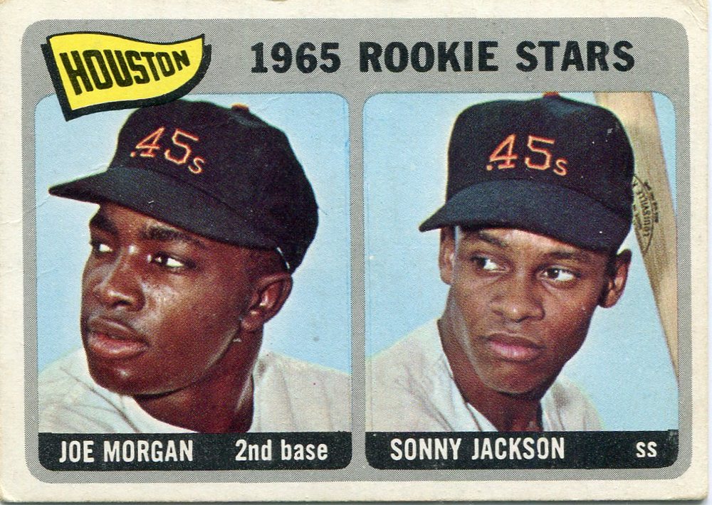 1965 Topps #16 Rookie Stars/Joe Morgan Rookie Card/Sonny Jackson RC