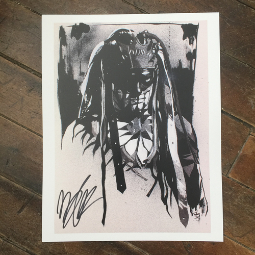 Finn Bálor SIGNED 11 x 14 Rob Schamberger Print
