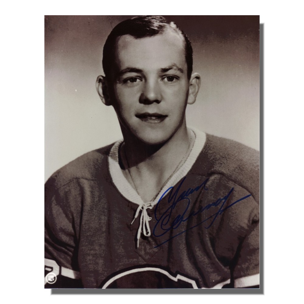 Yvan Cournoyer Autographed Montreal Canadiens 8x10 Photo