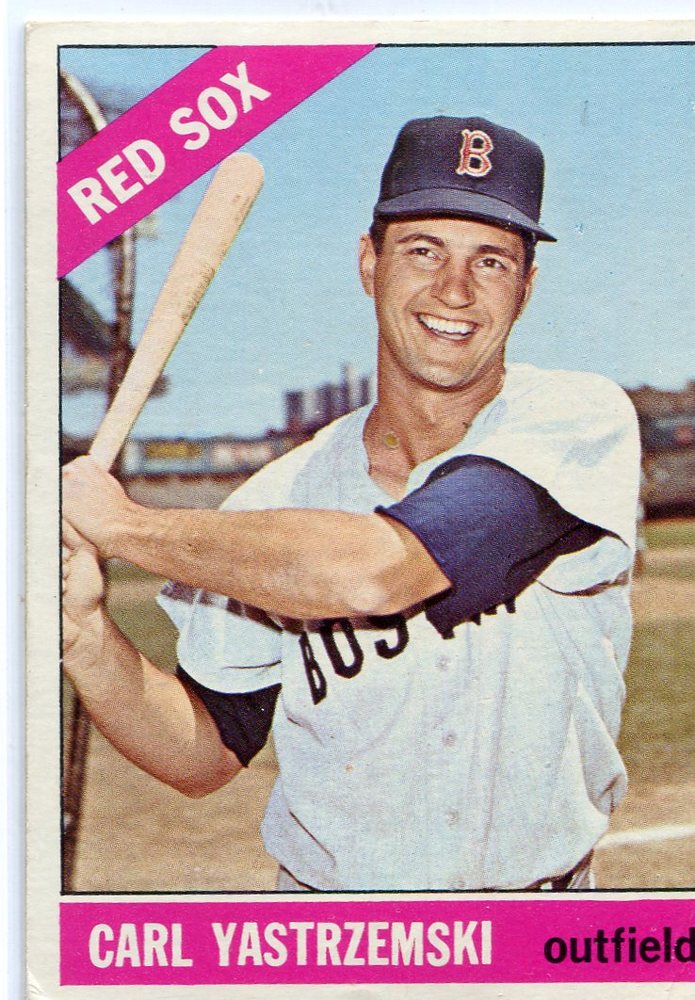 1966 Topps #70 Carl Yastrzemski-- Hall of Famer