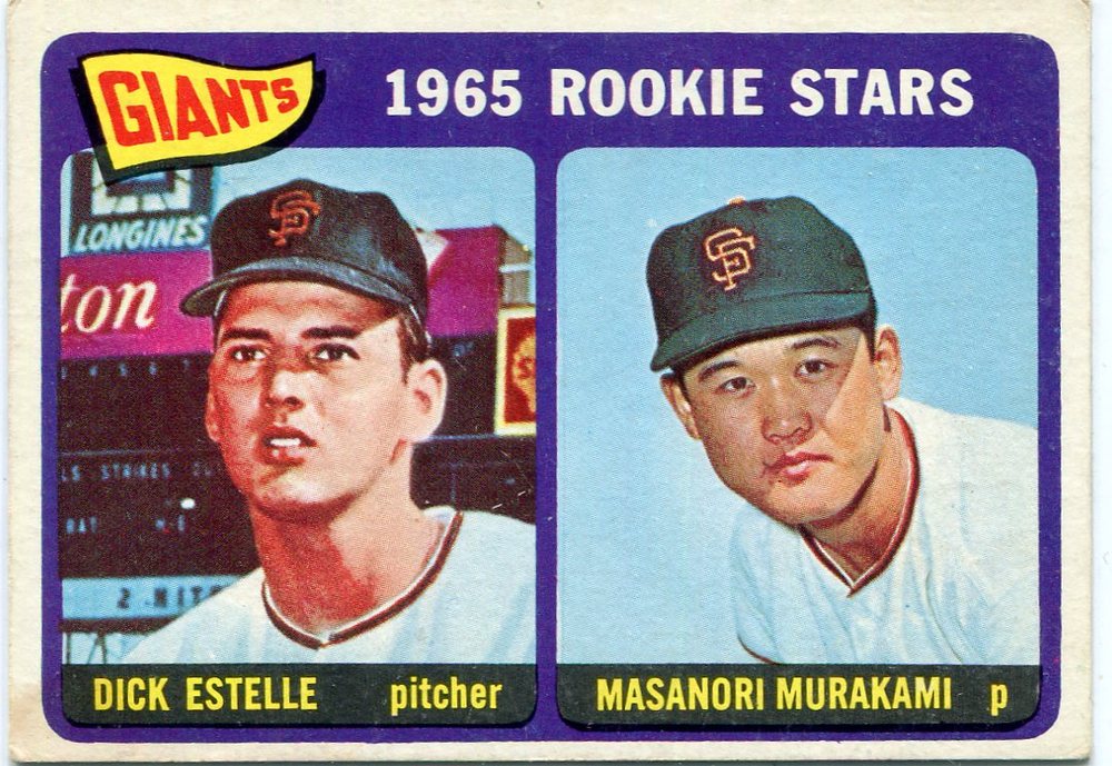 1965 Topps #282 Rookie Stars/Dick Estelle RC/Masanori Murakami Rookie Card