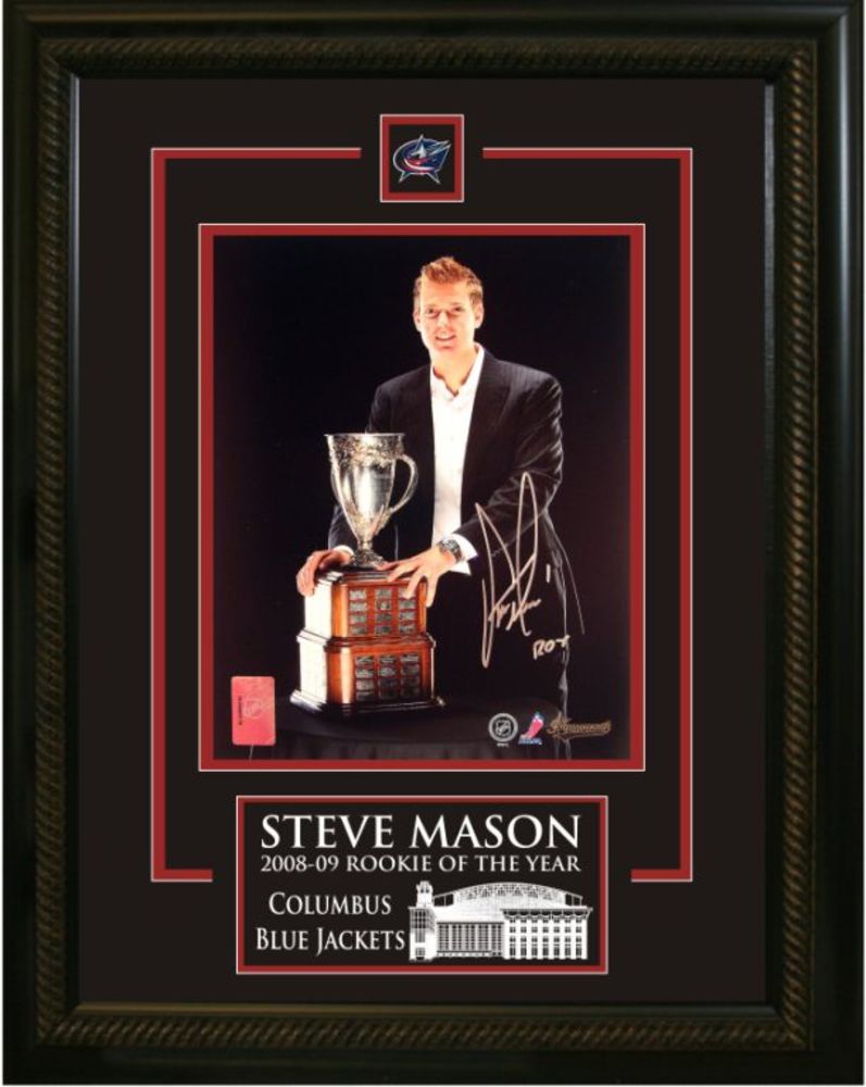 Steve Mason Signed 8