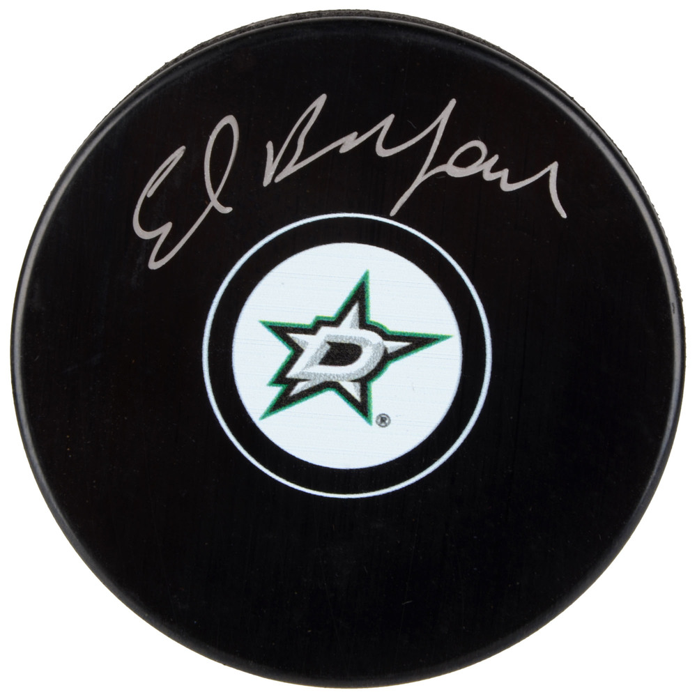 Ed Belfour Dallas Stars Autographed Hockey Puck