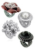 This best seller is back!<br>  Bling! Dazzle! <br>Fun! Fashionable!<br><br>Stretch the style<br> not the budget<br><br> Sydneys Stretch Rings from Center Court  image 3+1