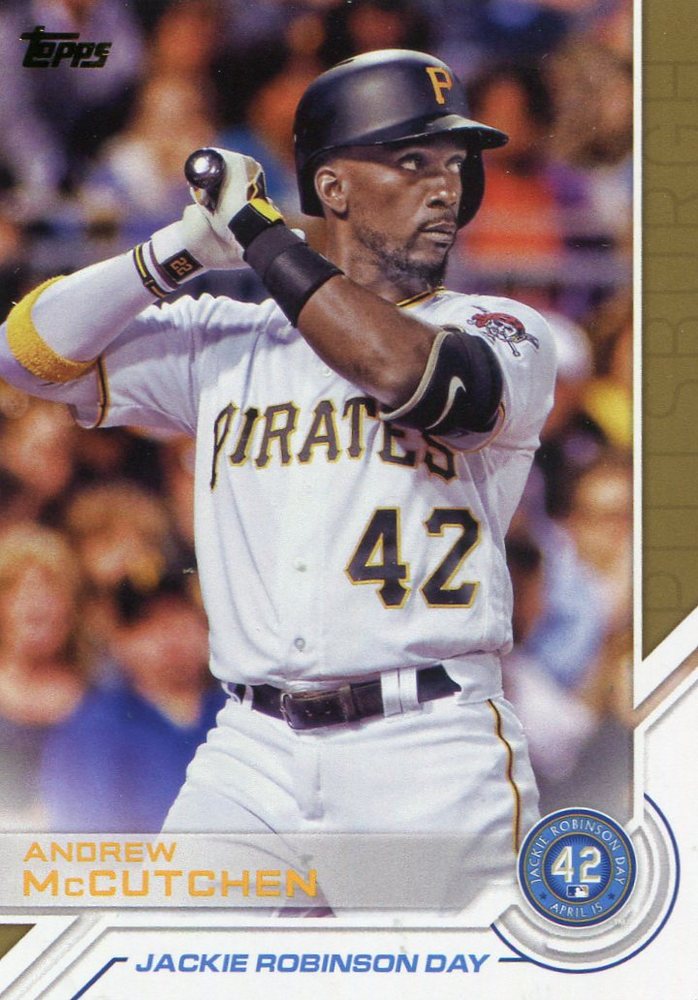 2017 Topps Jackie Robinson Day #JRD23 Andrew McCutchen