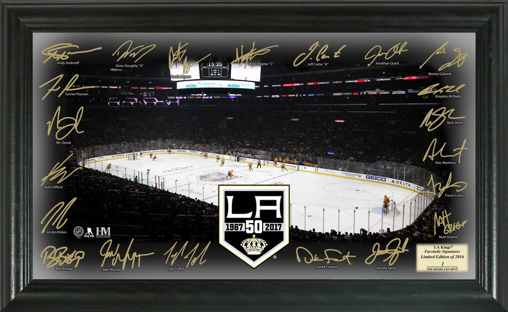 Serial #1 Los Angeles Kings Signature Rink