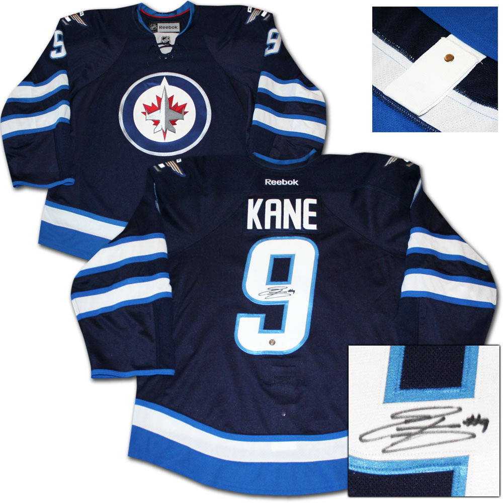 Evander Kane Autographed Winnipeg Jets Authentic Pro Jersey
