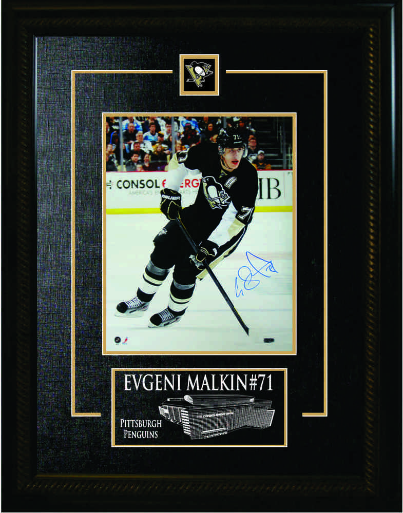Evgeni Malkin Signed 8
