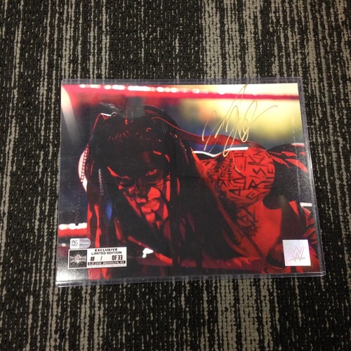 Finn Bálor SIGNED 8 x 10 Limited Edition WrestleMania 33 Photo (#1 of 33)
