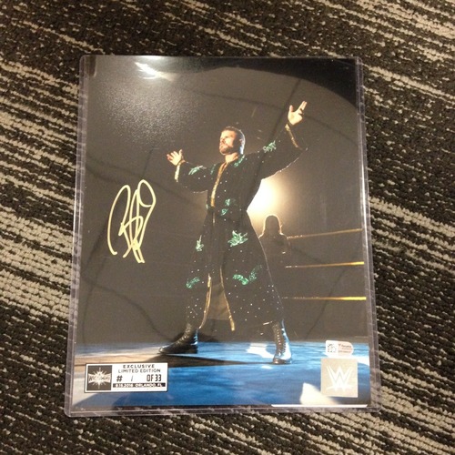 Bobby Roode SIGNED 8 x 10 Limited Edition WrestleMania 33 Photo (#1 of 33)