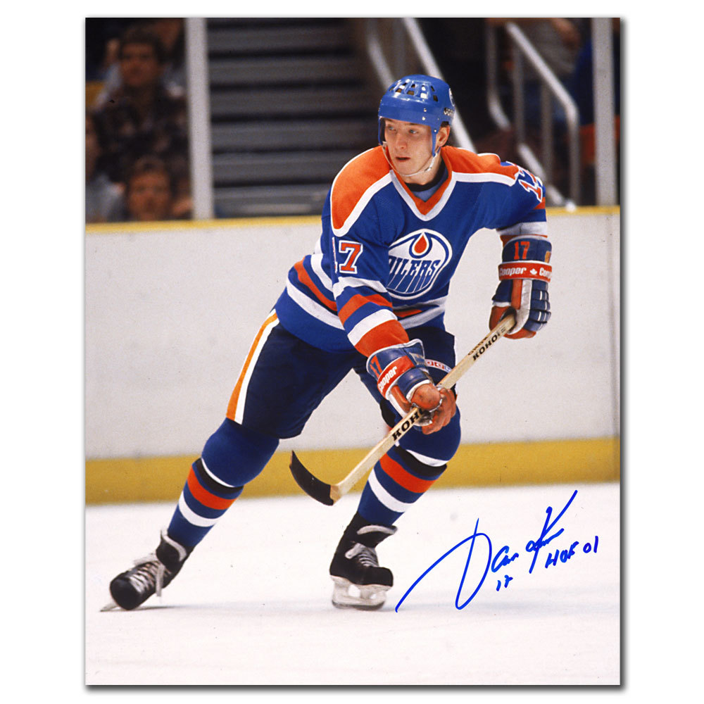 Jari Kurri Edmonton Oilers Playmaker Autographed 8x10