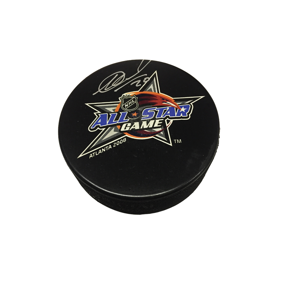EVGENI NABOKOV Signed 2008 All-Star Game Puck