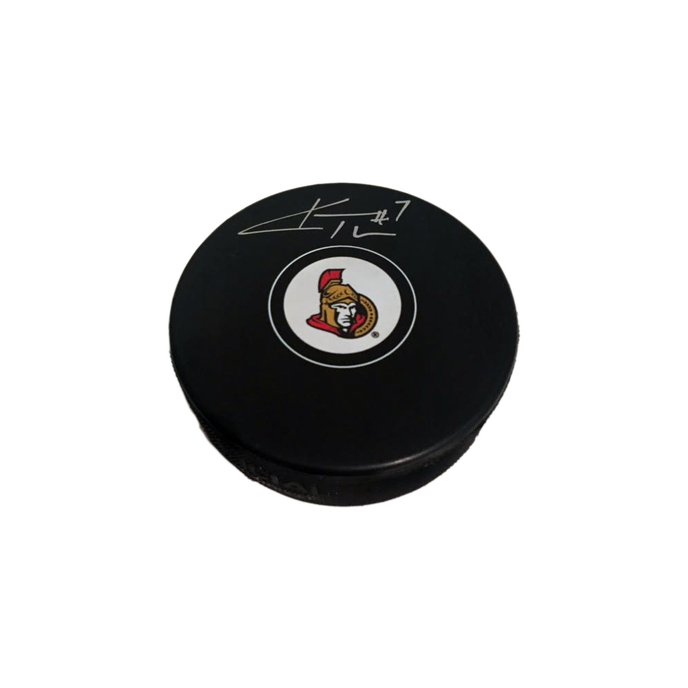 KYLE TURRIS Signed Ottawa Senators Puck