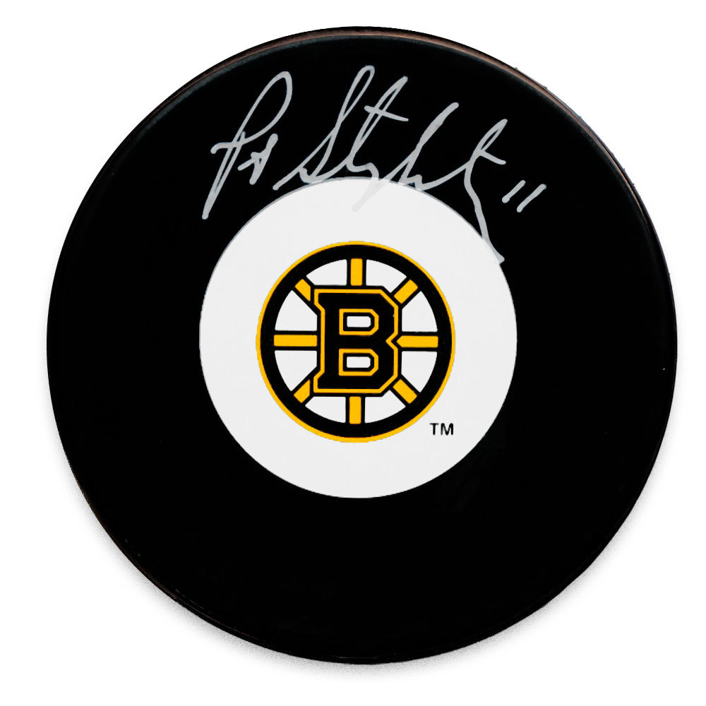 Pat Stapleton Boston Bruins HOF Autographed Puck