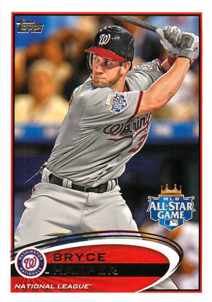 2012 Topps Update #US299A Bryce Harper RC
