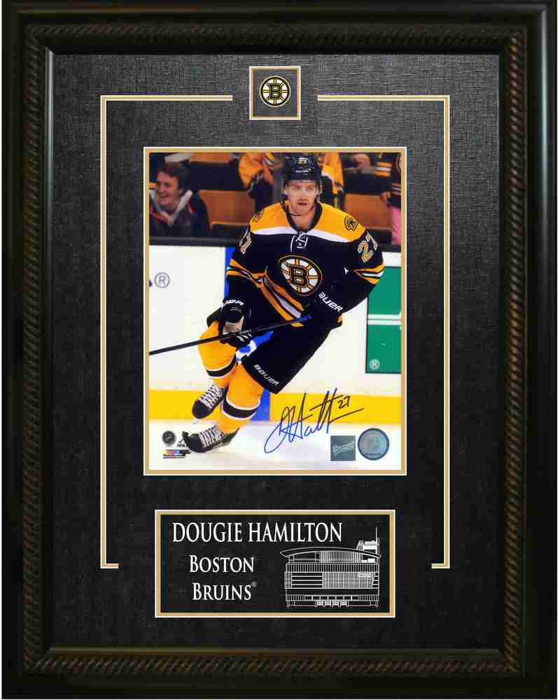 Dougie Hamilton - Signed & Framed 8x10