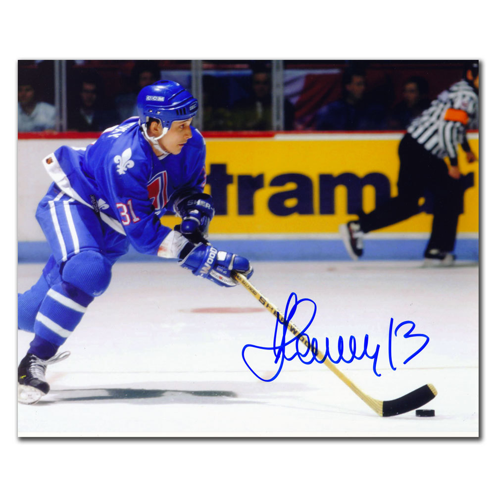 Valeri Kamensky Quebec Nordiques Autographed 8x10