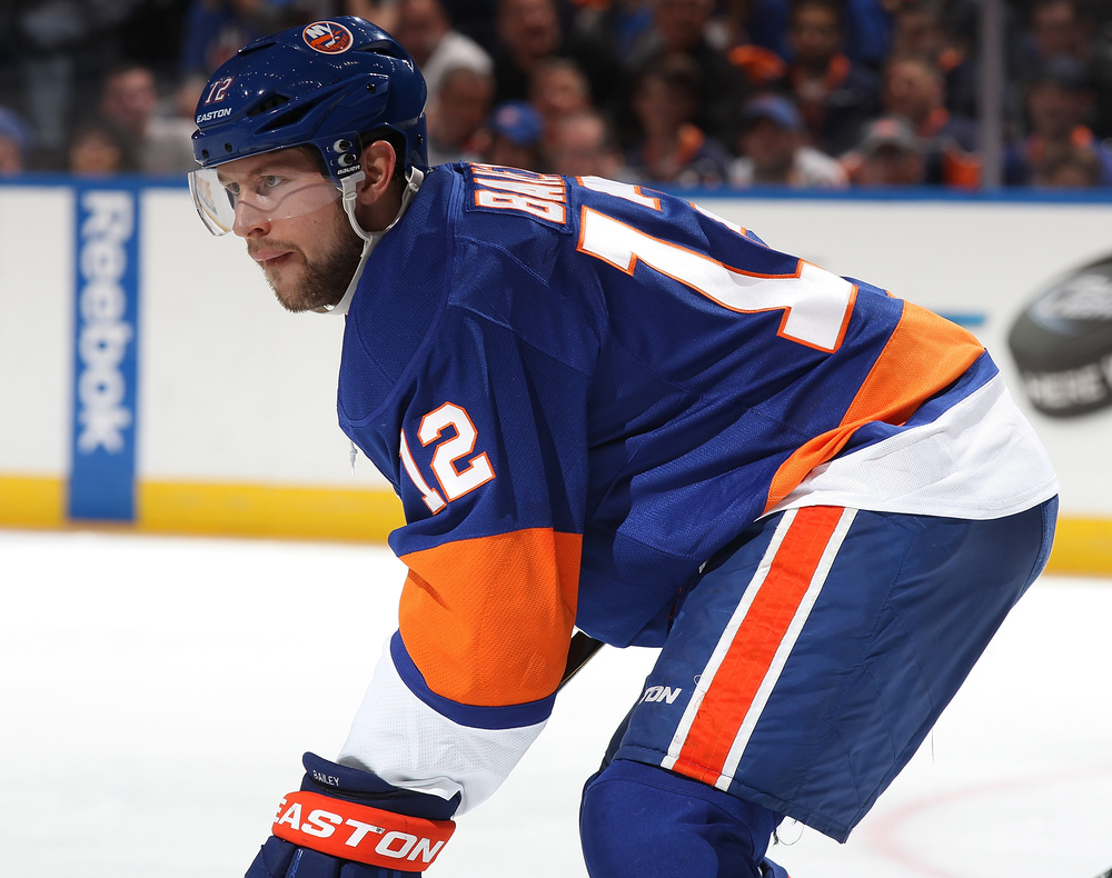 Jersey off the Back of Josh Bailey - New York Islanders