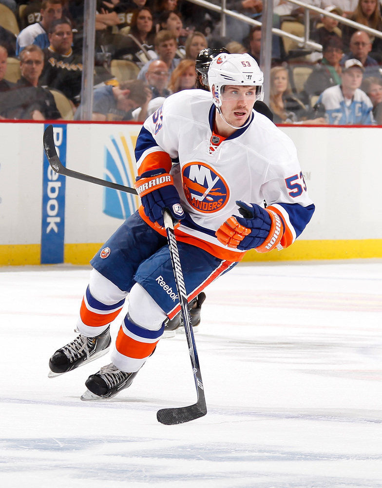 Jersey off the Back of Casey Cizikas - New York Islanders