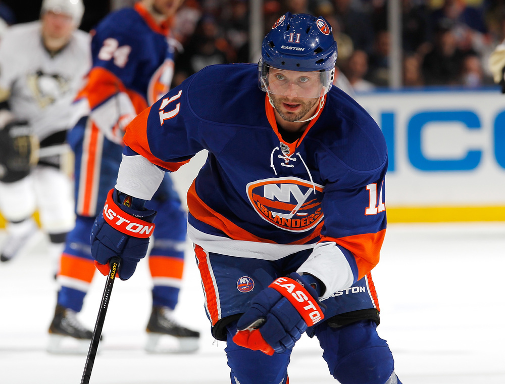 Jersey off the Back of Lubomir Visnovsky - New York Islanders