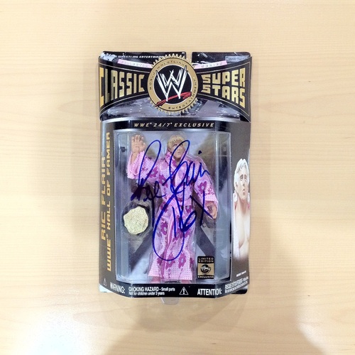 Ric Flair Autographed Limited Edition Action Figure