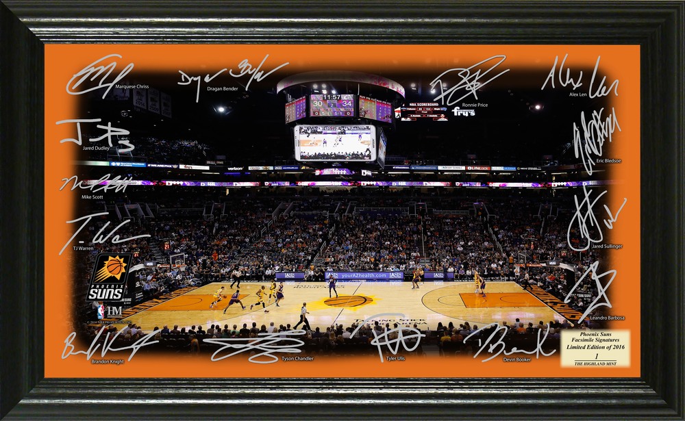 Serial #1! Phoenix Suns Signature Court