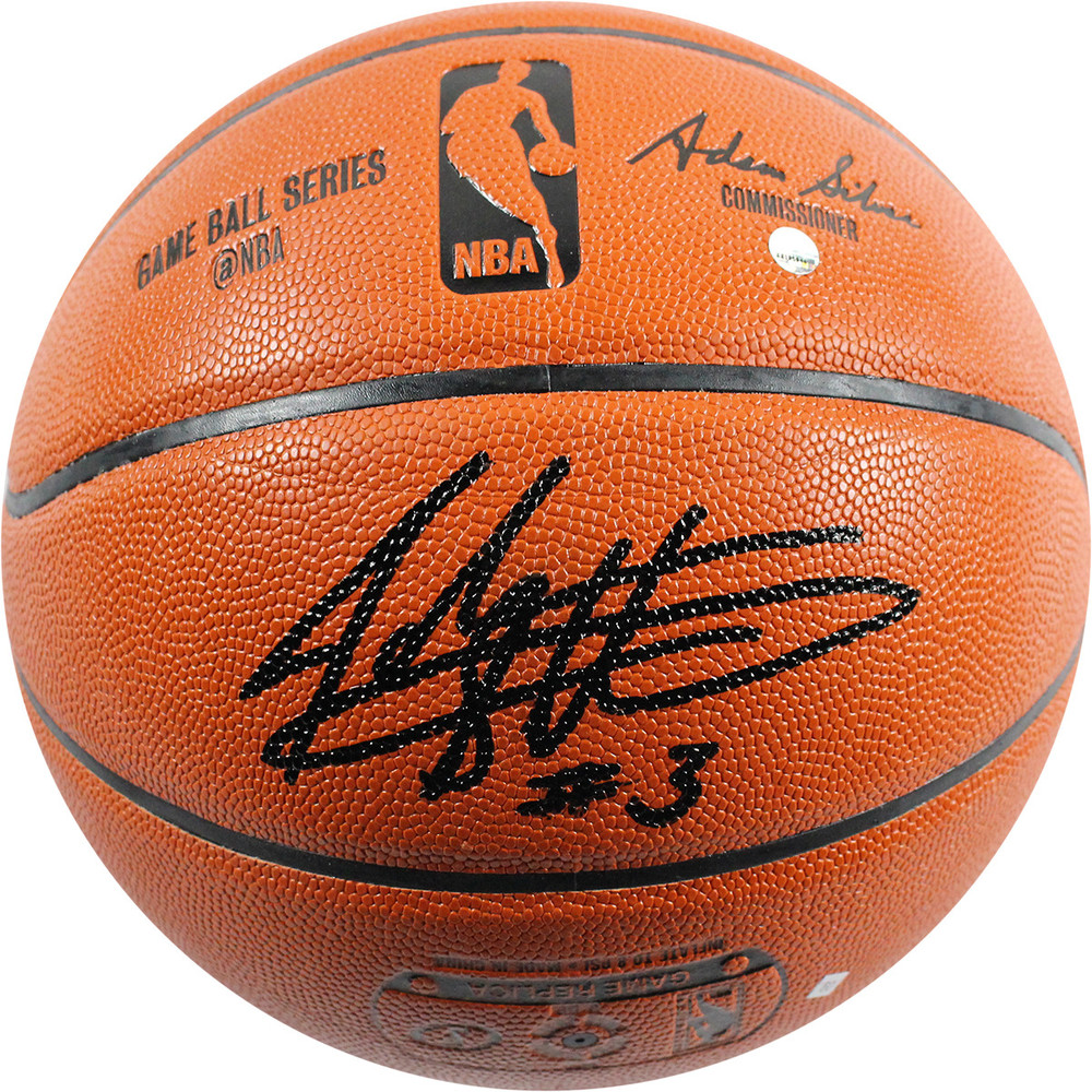 John Starks Signed I/O Basketball