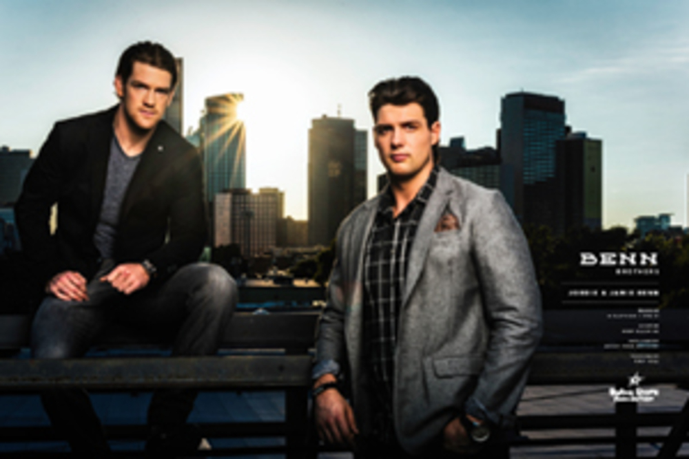 Dallas Stars Foundation Limited Edition Poster Series - The Benn Brothers