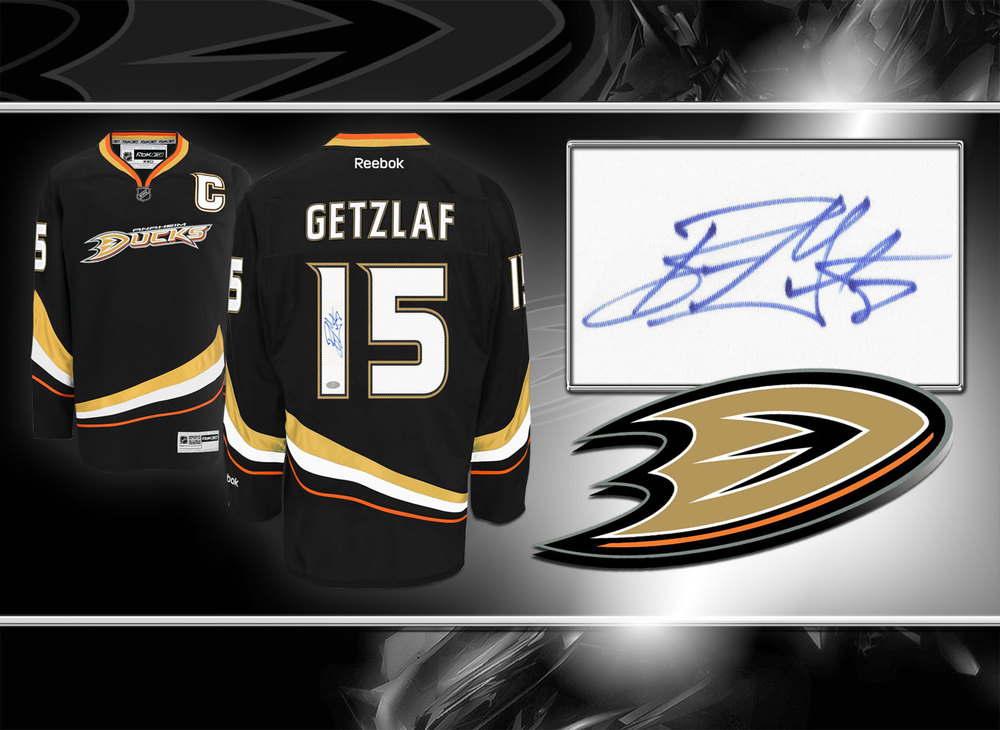 Ryan Getzlaf Anaheim Ducks RBK Premier Autographed Jersey