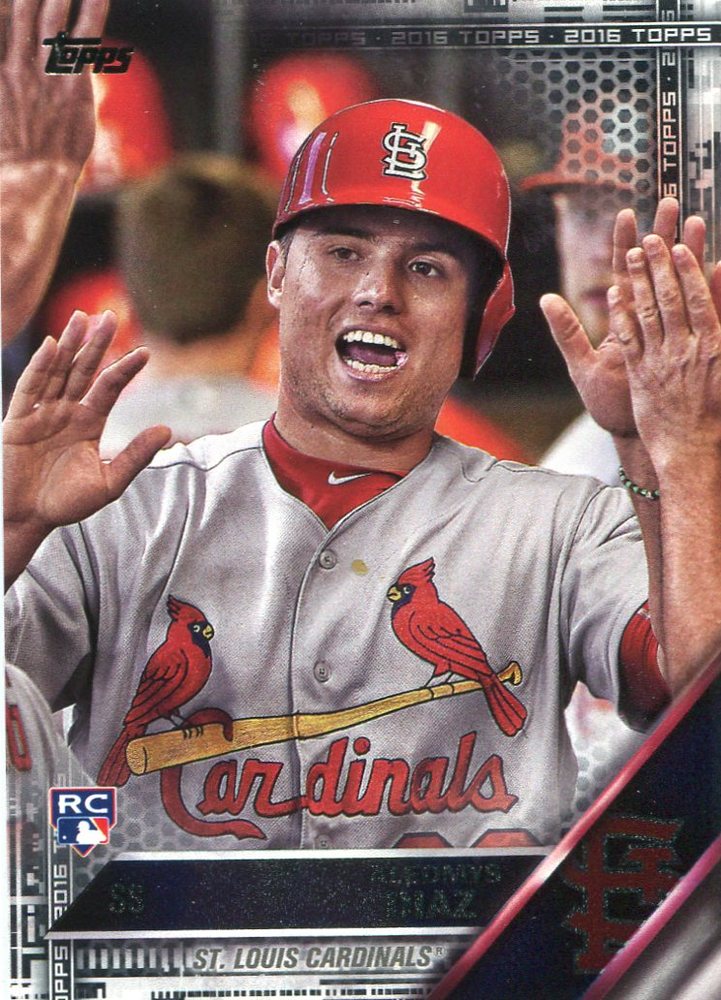 2016 Topps Update Black #US292 Aledmys Diaz