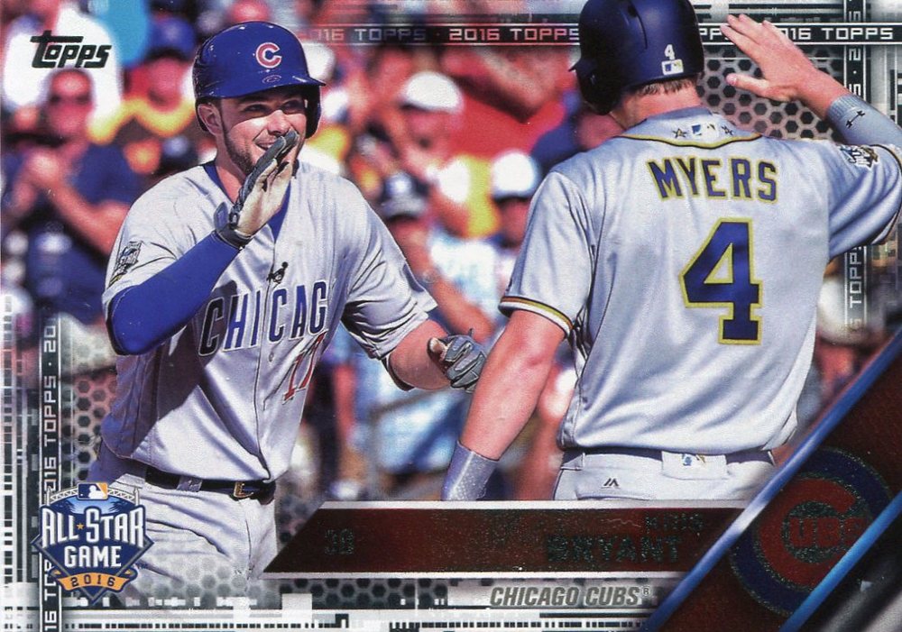 2016 Topps Update Black #US294 Kris Bryant AS