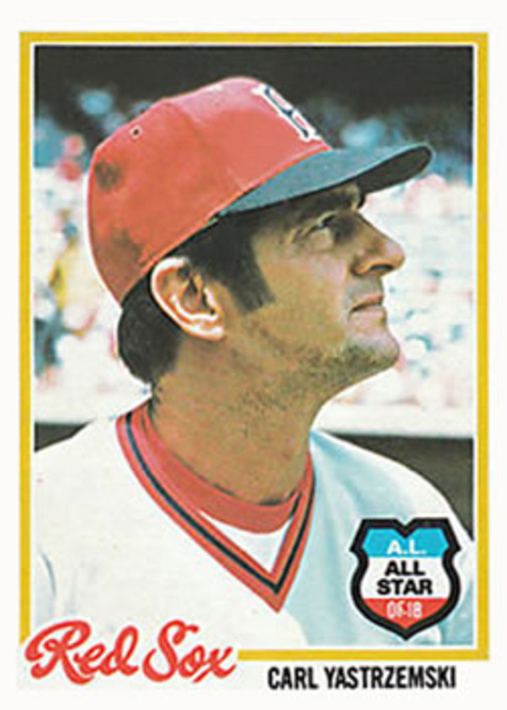 1978 Topps #40 Carl Yastrzemski -- Hall of Famer