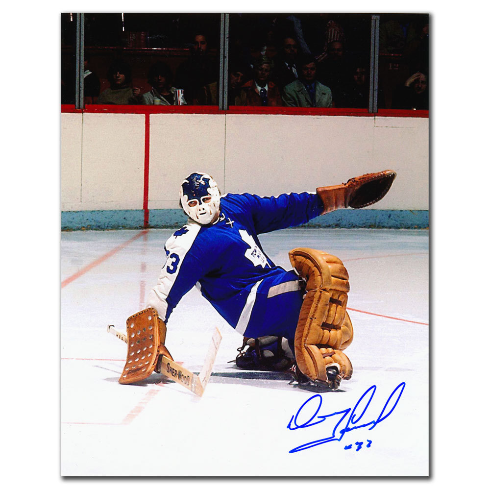 Doug Favell Toronto Maple Leafs Autographed 8x10