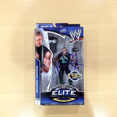 SIGNED Road Dogg Elite Series 26 Action Figure