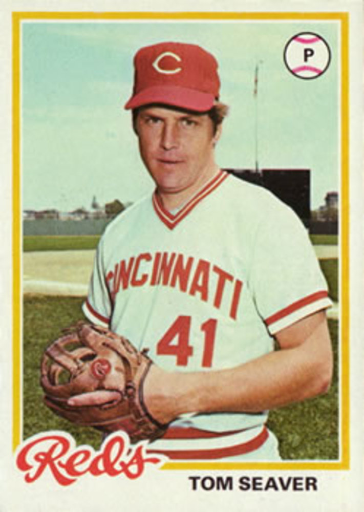 1978 Topps #450 Tom Seaver -- Hall of Famer