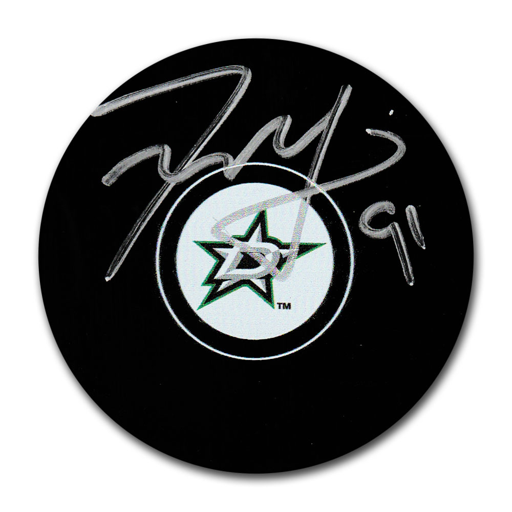 Tyler Seguin Autographed Dallas Stars Puck