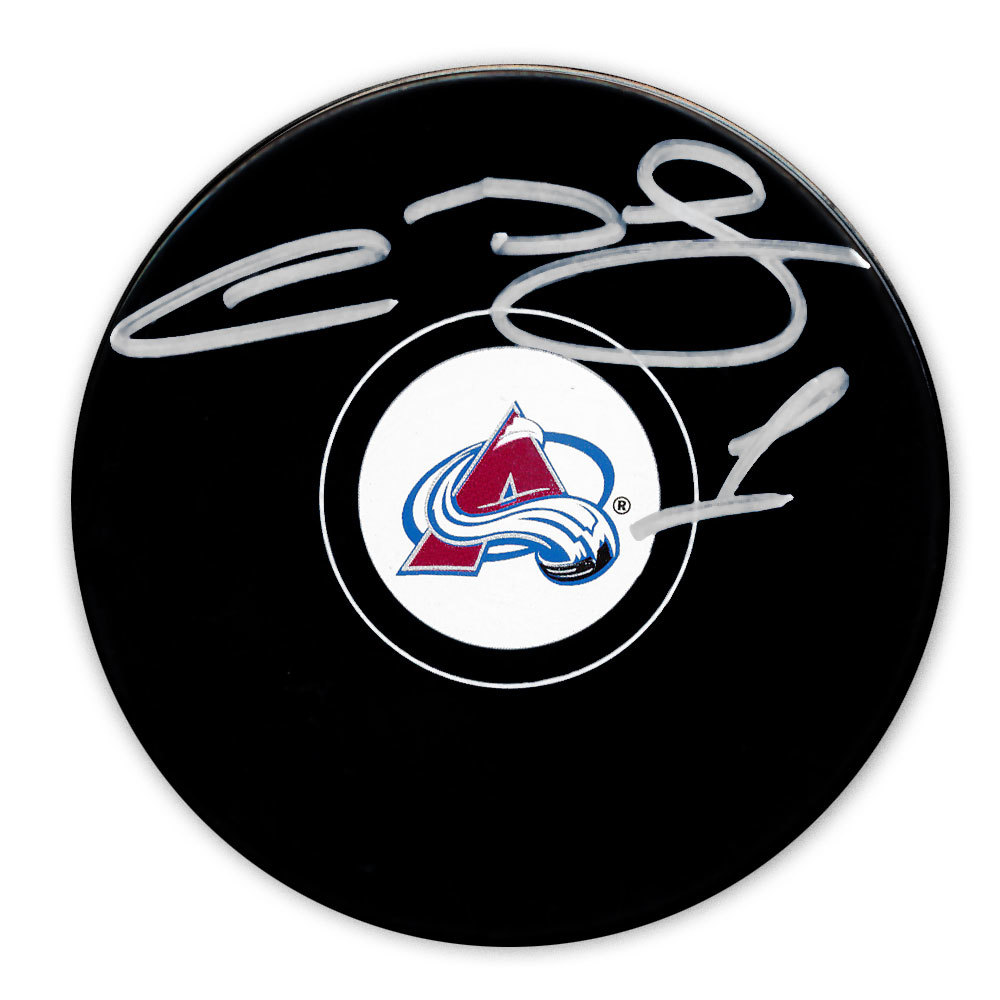 Semyon Varlamov Colorado Avalanche Autographed Puck