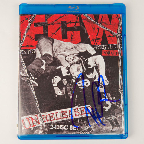 Paul Heyman SIGNED copy of ECW: Unreleased Vol. 1 Blu-ray