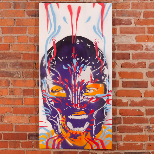 Rey Mysterio Champions Collection Painting by Rob Schamberger