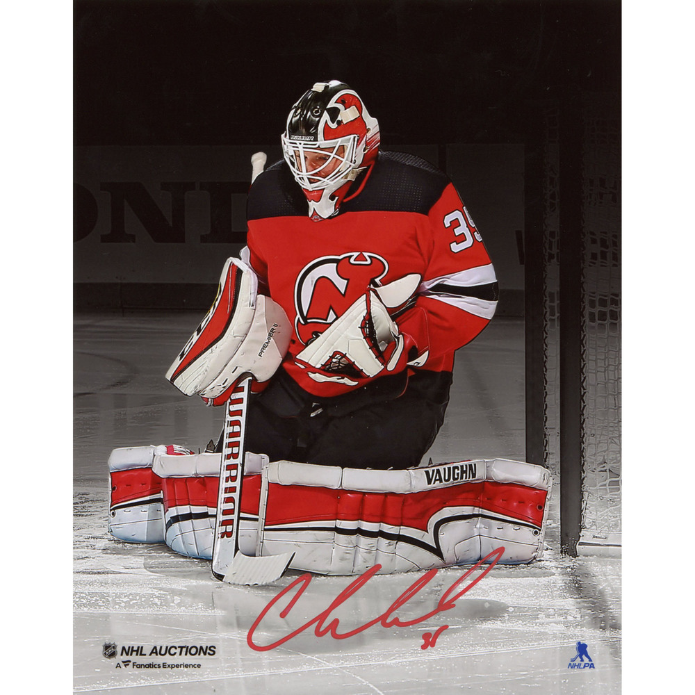 Cory Schneider New Jersey Devils Autographed 8
