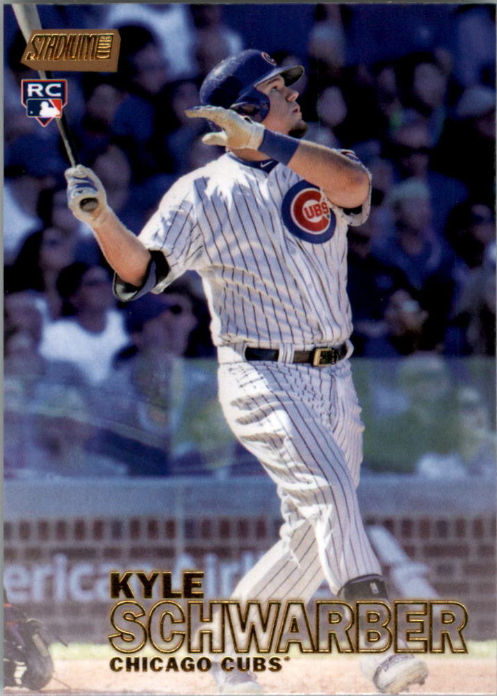 2016 Stadium Club Gold #277 Kyle Schwarber