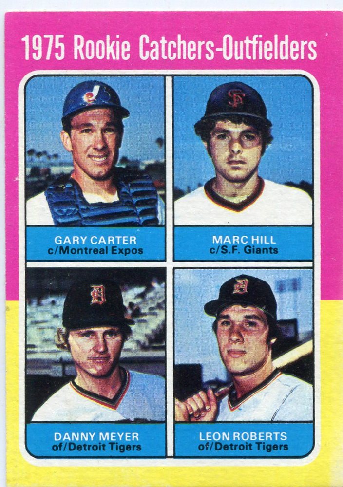 1975 Topps #620 Rookie Catchers Gary Carter Rookie Card -- Hall of Famer
