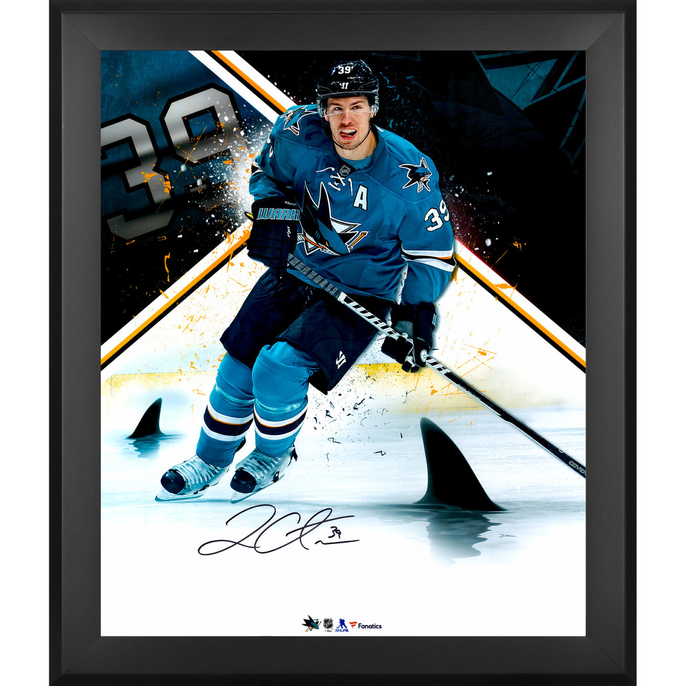 Logan Couture San Jose Sharks Framed Autographed 20