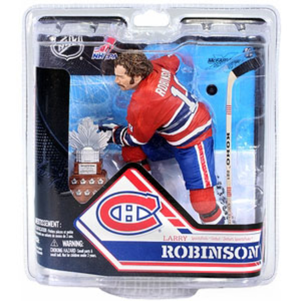 Larry Robinson (Montreal Canadiens) Silver Collector Level McFarlane Figurine