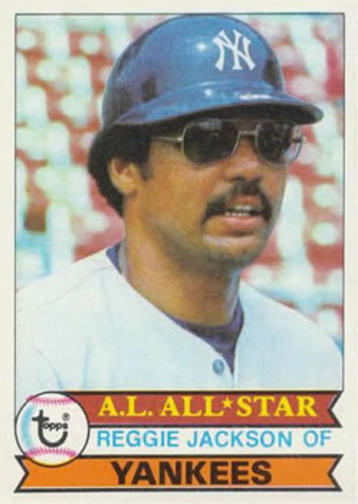 1979 Topps #700 Reggie Jackson -- Hall of Famer