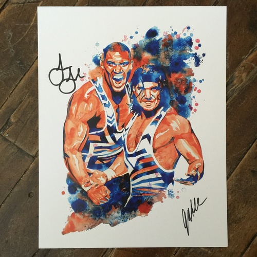 American Alpha SIGNED 11 x 14 Rob Schamberger Print